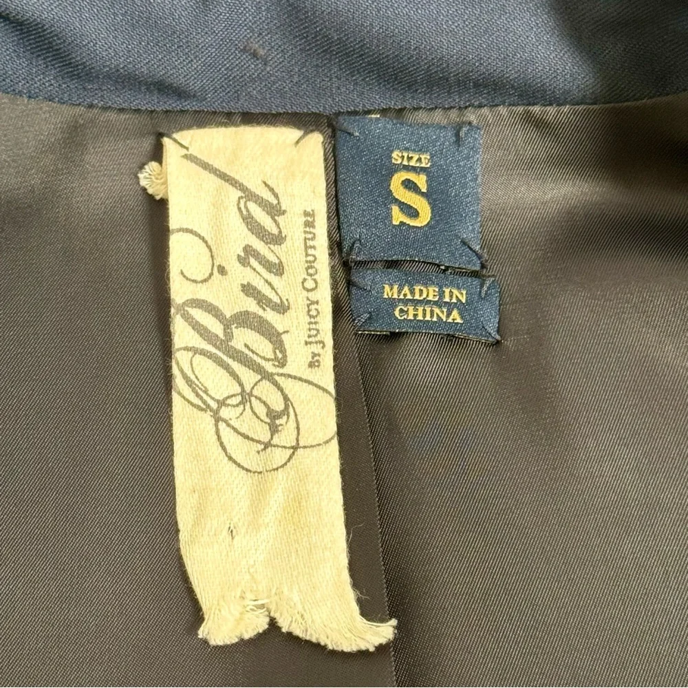 Bɪʀᴅ ʙʏ Jᴜɪᴄʏ Cᴏᴜᴛᴜʀᴇ Wᴏᴍᴇɴs Eʟᴏɴɢᴀᴛᴇᴅ Nᴀᴠʏ Cᴏɴᴛʀᴀsᴛ Lᴀᴘᴇʟ Bʟᴀᴢᴇʀ - Picture 12 of 14